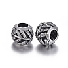 Hollow 925 Sterling Silver European Beads OPDL-L017-006TAS-2