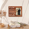 MDF Wood Photo Frames DIY-WH0231-059-7