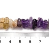 Natural Citrine & Amethyst Beads Strands G-L610-A06-A01-4