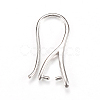 Brass Earring Hooks KK-R037-05P-2