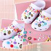 Nbeads 35Pcs 7 Style Detachable Plastic Shoe Charms AJEW-NB0003-58-5