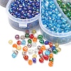 1730Pcs 9 Style 6/0 Round Glass Seed Beads SEED-YW0002-04-2