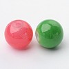 Mixed Style & Mixed Color Round Spray Painted Glass Beads DGLA-X0003-10mm-6