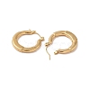 201 Stainless Steel Half Hoop Earrings for Women EJEW-G385-13G-2