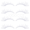 PET Eyelash Car Stickers STIC-WH0004-04A-1