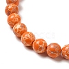 Synthetic Imperial Jasper Dyed Beads Strands G-P507-01A-05-4