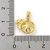 Long-Lasting Plated Brass Pendant Bails KK-O008-02A-G-3