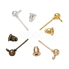 Iron Ball Stud Earring Findings IFIN-CJ0001-29-4