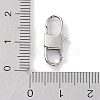 Non-Tarnish 316 Surgical Stainless Steel Lobster Claw Clasp STAS-P362-39P-01-3