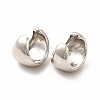 Rack Plating Brass Cuff Earrings for Women EJEW-H091-17P-1