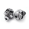 Antique Silver Plated Acrylic Beads X-PLS111Y-2