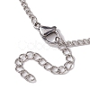 304 Stainless Steel Chain Bracelet Making AJEW-JB01212-02-3