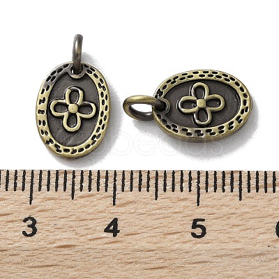 Tibetan Style Brass Pendants KK-M284-31AB-1