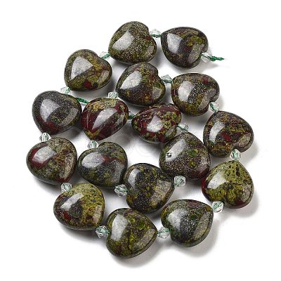 Natural Dragon Blood Beads Strands G-C150-A07-01-1