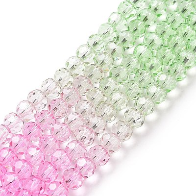 Transparent Glass Beads Strands GLAA-L045-02A-05-1