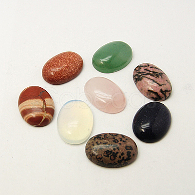 Gemstone Cabochons G-J069-18x25mm-M01-1