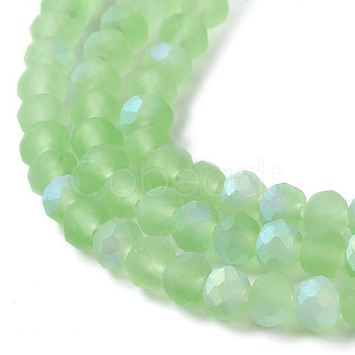 Transparent Glass Beads Strands EGLA-A044-T3mm-MB09-1