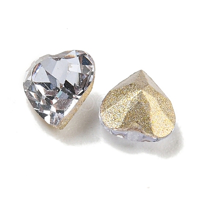 Glass Rhinestone Cabochons RGLA-L029-16B-283-1