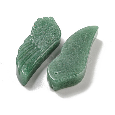 Natural Green Aventurine Pendants G-M417-05C-1