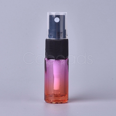 5ml Gradient Color Glass Spray Bottles MRMJ-WH0059-12A-1