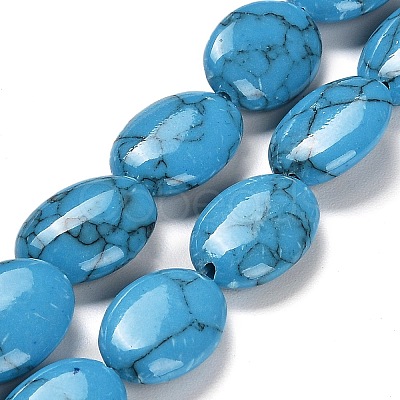 Synthetic Turquoise Beads Strands G-C101-C01-01-1