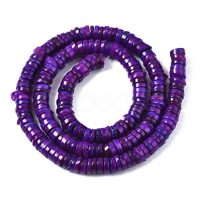 Natural Freshwater Shell Beads Strands SHEL-S278-025E-1