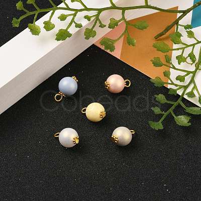 Alloy Acrylic Beads Pendants PALLOY-JF00481-1