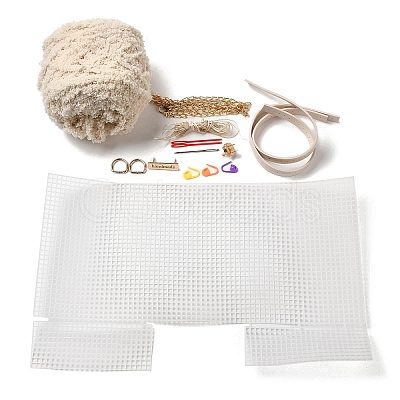 DIY Knitting Crochet Bags Kit DIY-WH0189-91B-1