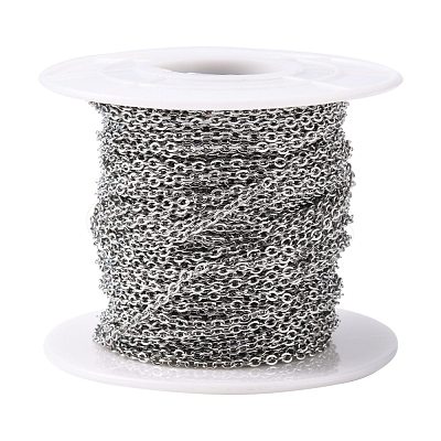 Tarnish Resistant 304 Stainless Steel Cable Chains CHS-Q001-14-1