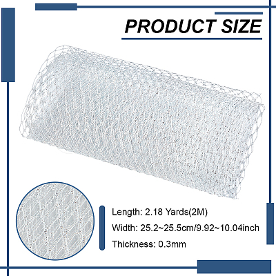 Nylon Mesh Lace Fabric DIY-WH0530-83D-1