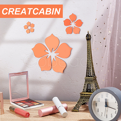 CREATCABIN Mirror Wall Stickers DIY-CN0001-89D-1