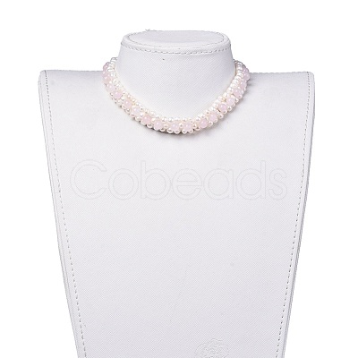 Natural Freshwater Pearl Necklaces NJEW-JN02509-01-1