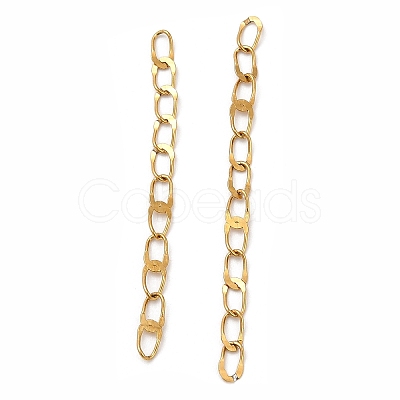 Ion Plating(IP) 304 Stainless Steel End Chains STAS-A085-01A-G-1