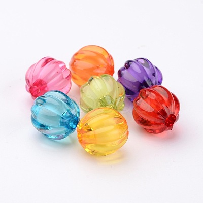 Transparent Acrylic Beads X-TACR-S098-M-1