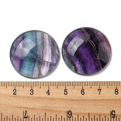 Natural Fluorite Cabochons G-C115-02B-17-1