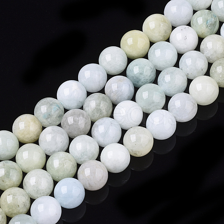 Natural Morganite Beads Strands G-S150-58-6mm-1