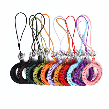 Polyester Tassel Woven Big Pendant Decorations FIND-N052-001-1