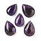 Natural Amethyst Beads, No Hole/Undrilled, Teardrop, 20~23x14~16x6~7.5mm