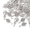 40Pcs 2 Styles Tibetan Style Alloy Pendants TIBEP-YW0001-78-4