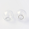 Round Mechanized Blown Glass Globe Ball Bottles X-BLOW-R001-18mm-2