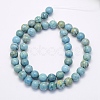 Natural Crazy Agate Beads Strands X-G-G707-8mm-A09-2
