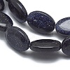 Synthetic Blue Goldstone Beads Strands G-G793-21A-02-3