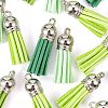 60Pcs 4 Colors Faux Suede Tassel Pendant Decorations FIND-LS0001-04B-5