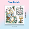 PVC Sakura Stamp DIY-WH0486-061-6