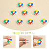 CHGCRAFT Food Grade Eco-Friendly Silicone Beads SIL-CA0001-72-4