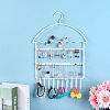 House Shaped Wall-mounted Iron Jewelry Display Rack PW-WG80889-02-1