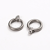 304 Stainless Steel Toggle Clasps Parts STAS-D142-04B-P-2