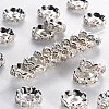 Middle East Rhinestone Spacer Beads RSB033NF-01-1