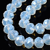 Electroplate Glass Beads Strands EGLA-A044-J4mm-A06-2