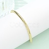 Brass Snake Chain Bracelets for Men Women BJEW-G736-05G-3